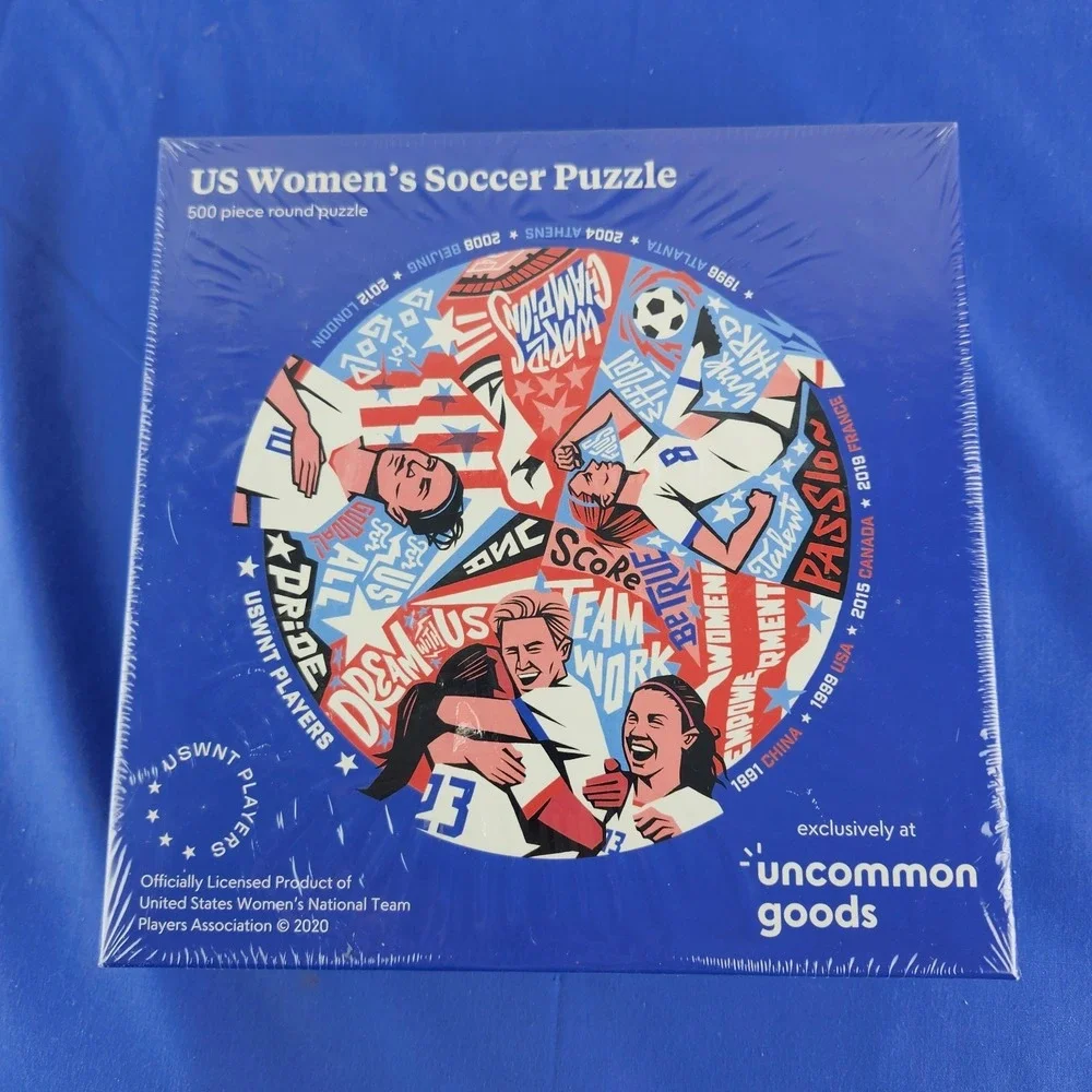 NEW US‎ Women's Soccer Puzzle, 500 Piece 19.5